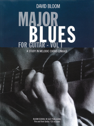 Book cover for Major Blues for Guitar - Volume 1