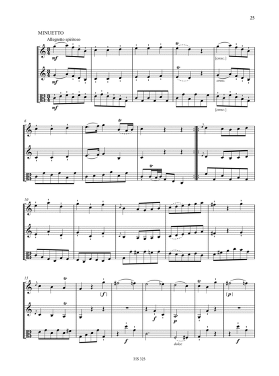 6 Trio Concertans Op. 26 for Flute, Violin and Viola - Vol. 1: Trios 1-3