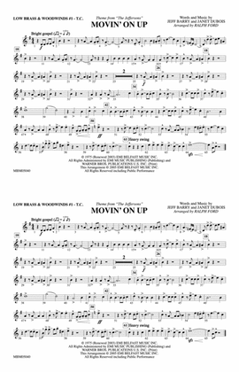 Movin' on Up (Theme from "The Jeffersons"): Low Brass & Woodwinds #1 - Treble Clef