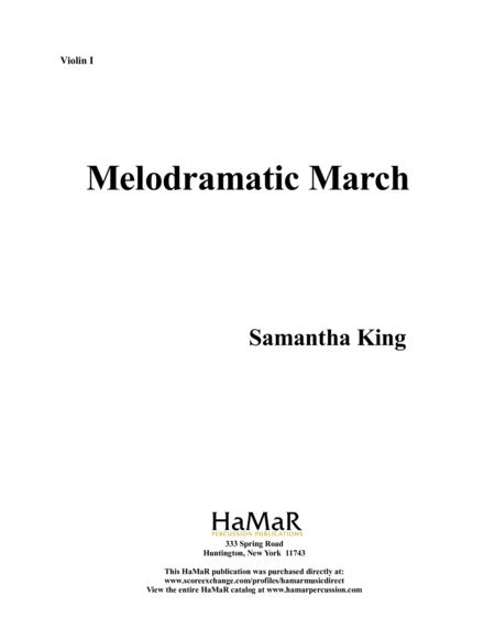 Melodramatic March