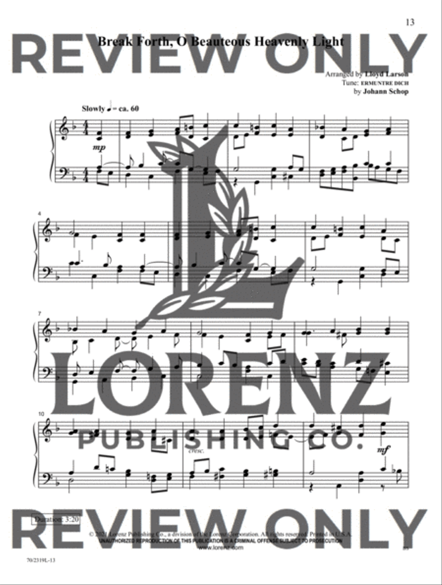 Rejoice, the King Is Born! Piano Solo scores gallery preview page 8