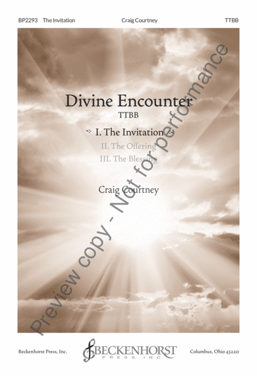 Divine Encounter I. The Invitation image number null