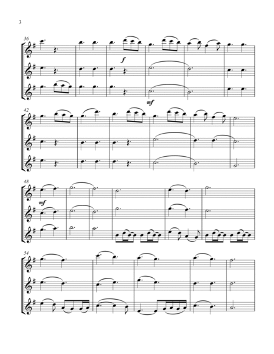 A Thousand Years Flute scores gallery preview page 4