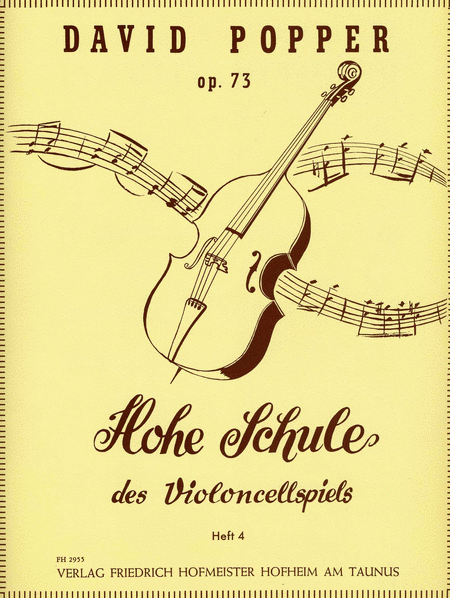 Hohe Schule des Violoncellspiels, op. 73, Heft 4