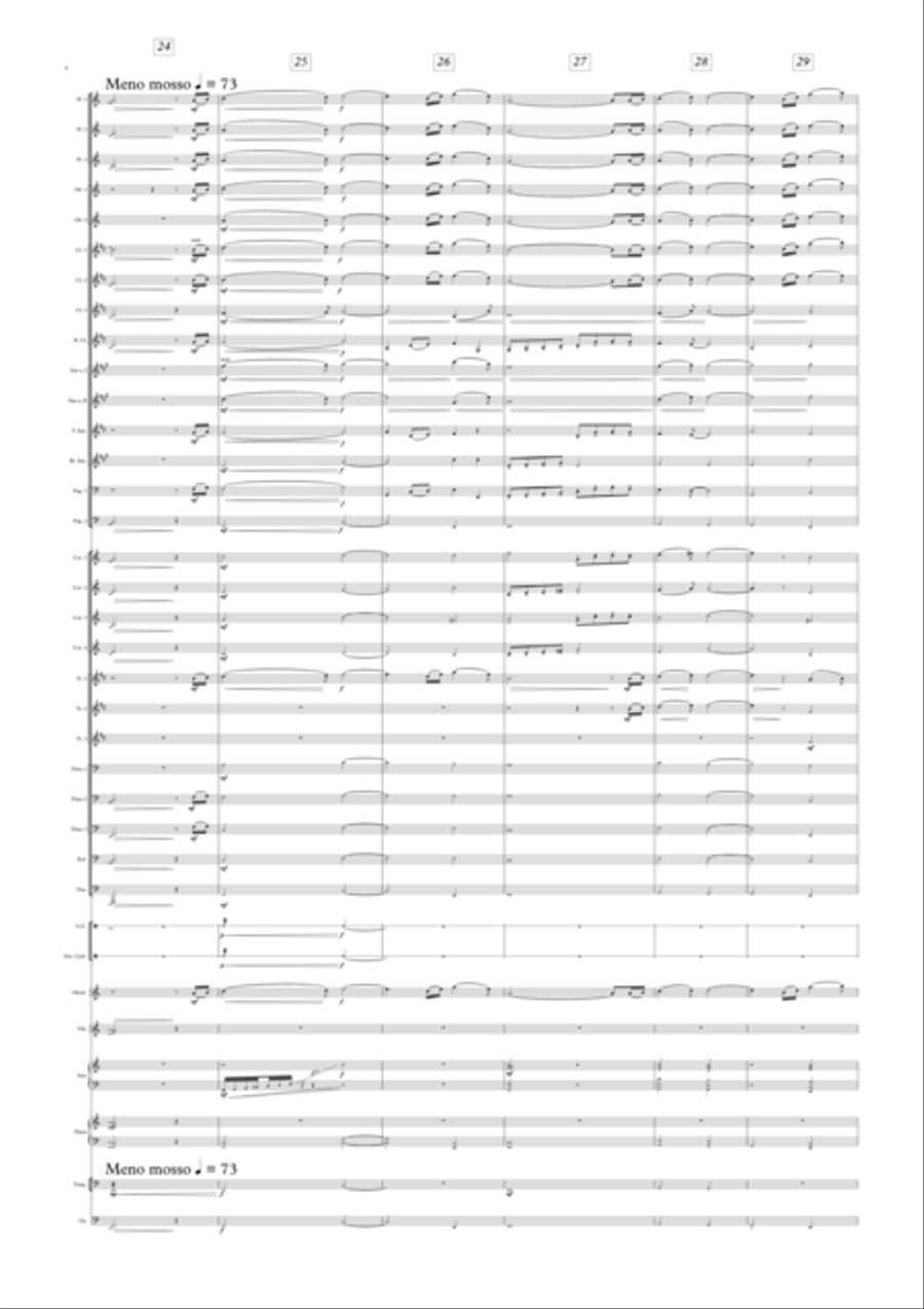 ELEGY Concert Band scores gallery preview page 5