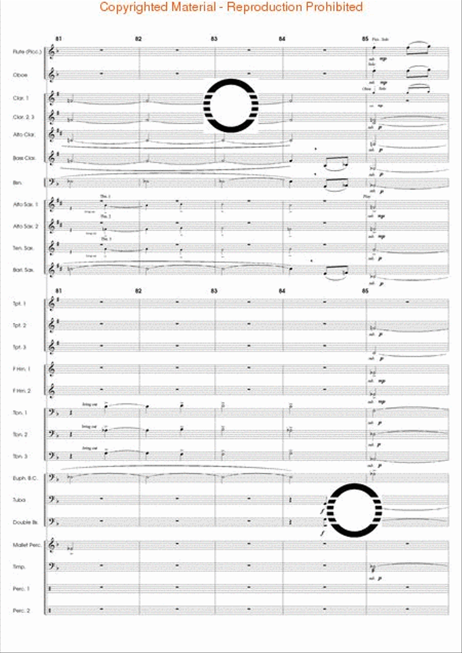 The Spirit Soars The Spirit Soars Concert Band scores gallery preview page 18