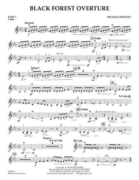 Black Forest Overture - Pt.3 - Violin