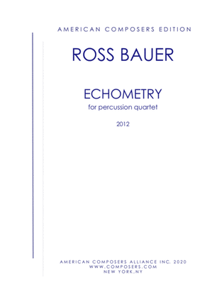 Book cover for [Bauer] Echometry