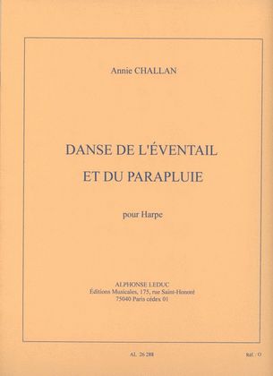 Book cover for Danse De L'eventail Et Du Parapluie (harp Solo)