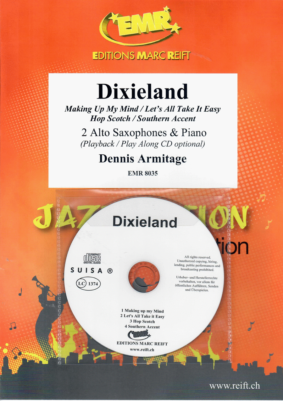 Dixieland by Dennis Armitage Alto Saxophone - Sheet Music