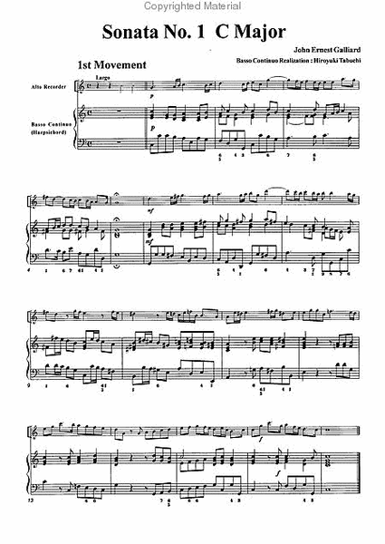 Sonata No. 1 in C Major