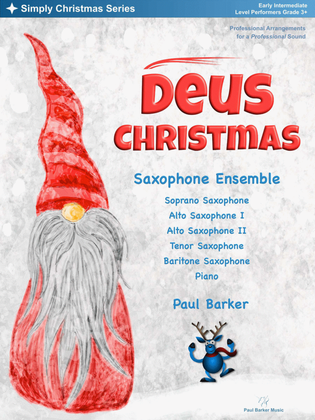 Book cover for Deus Christmas [Saxophone Ensemble]