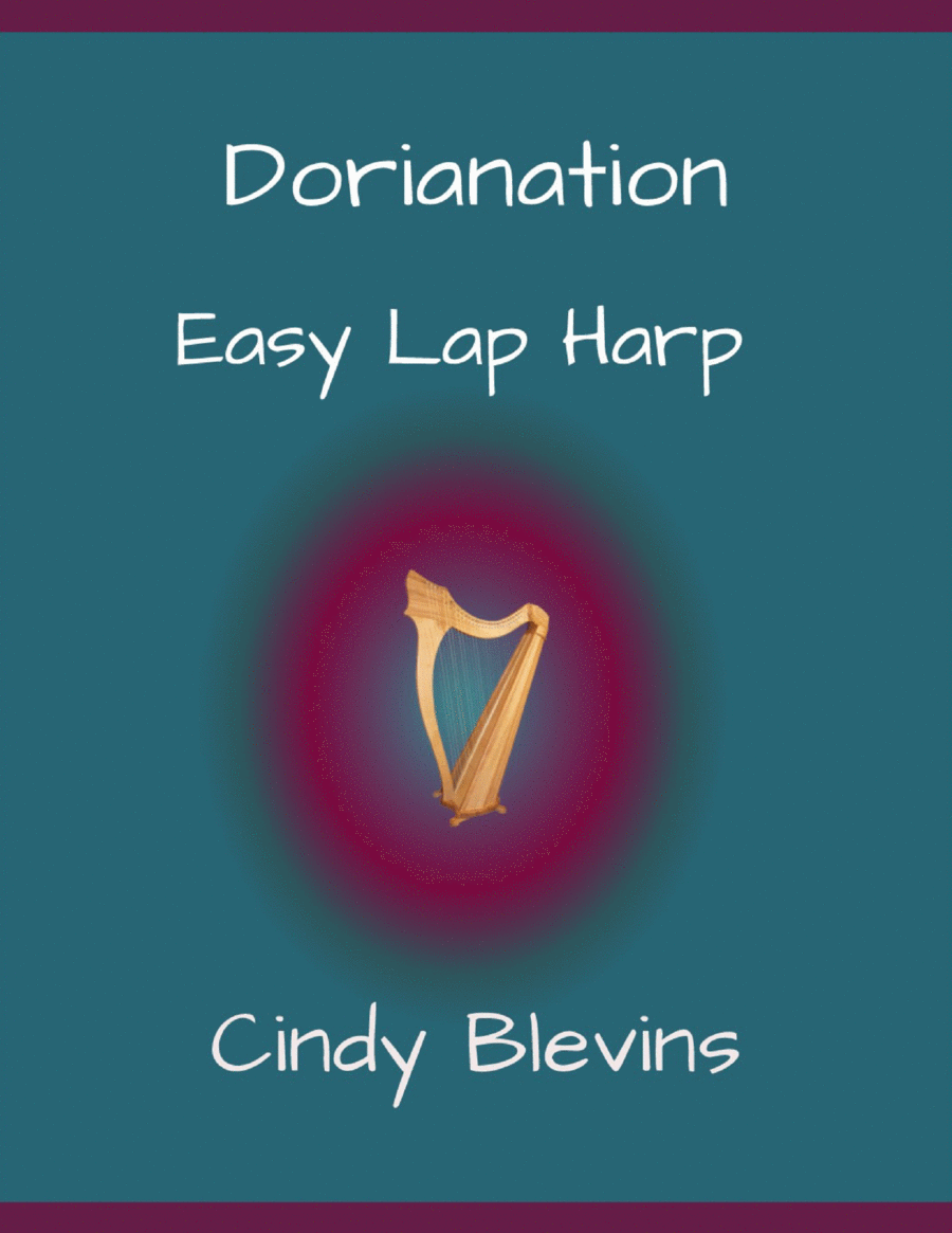 Dorianation, Easy Lap Harp Solo Lap Harp scores gallery preview page 1