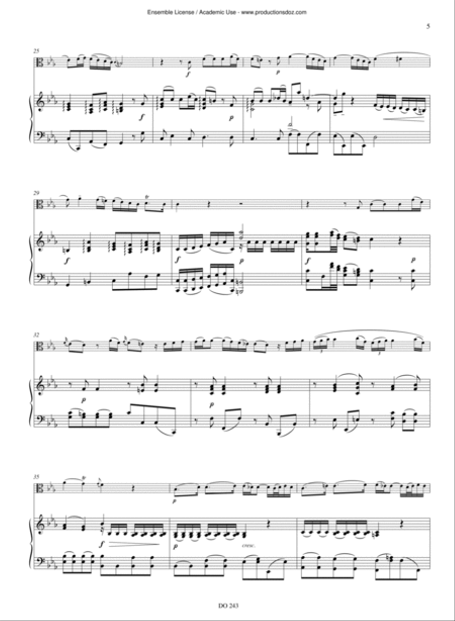 Concerto for trombone (pno red) Piano scores gallery preview page 5