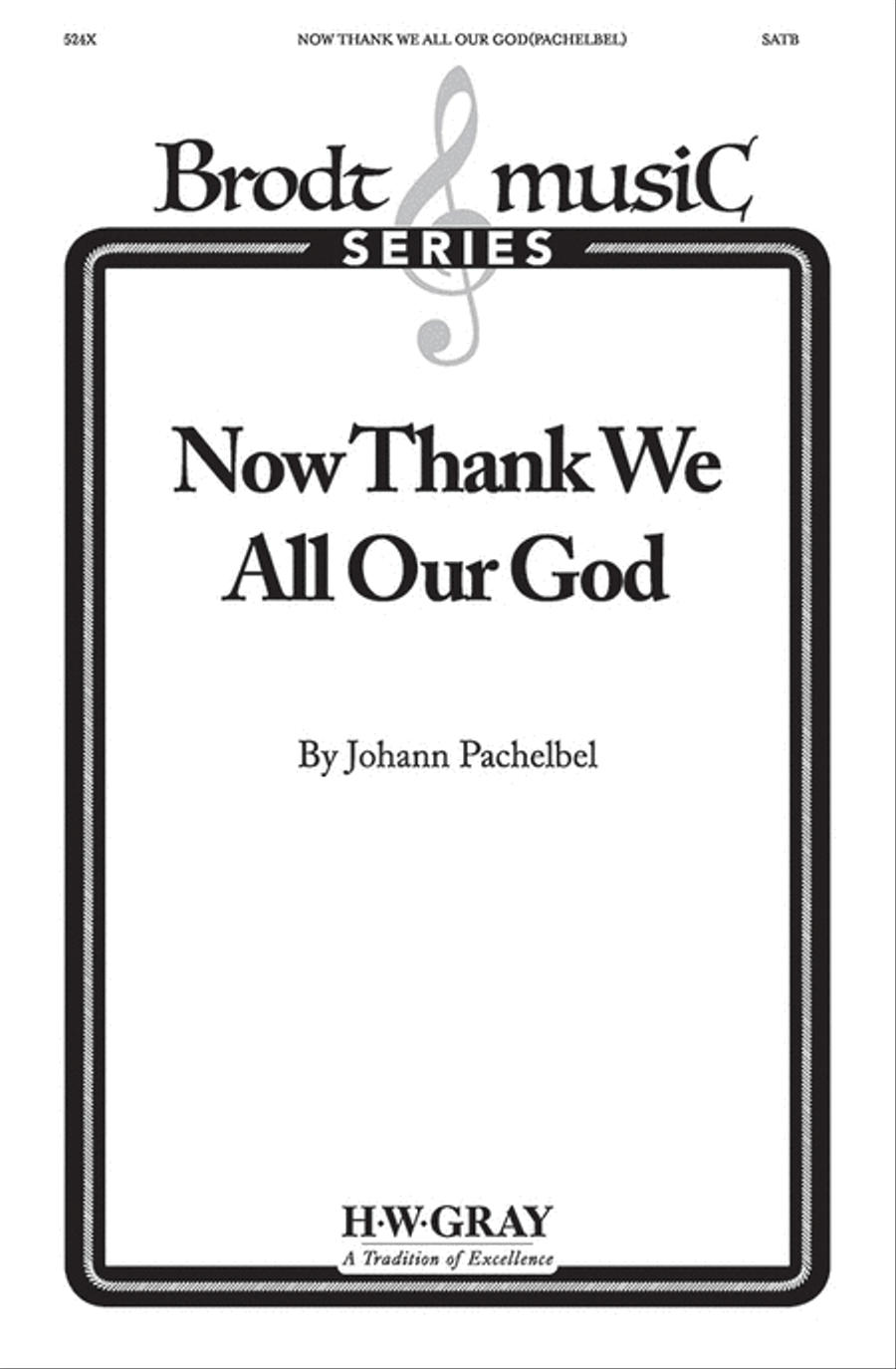 Now Thank We All Our God Now Thank We All Our God 4-Part scores gallery preview page 1