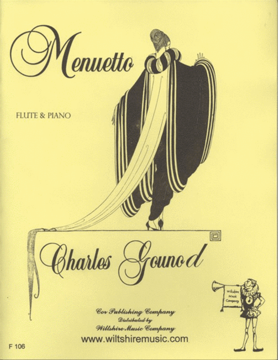 Menuetto Menuetto Flute Solo scores gallery preview page 1
