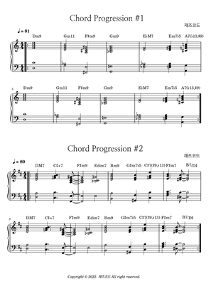 Book cover for Neo Soul Chord Progression 1~3 (3 Songs)