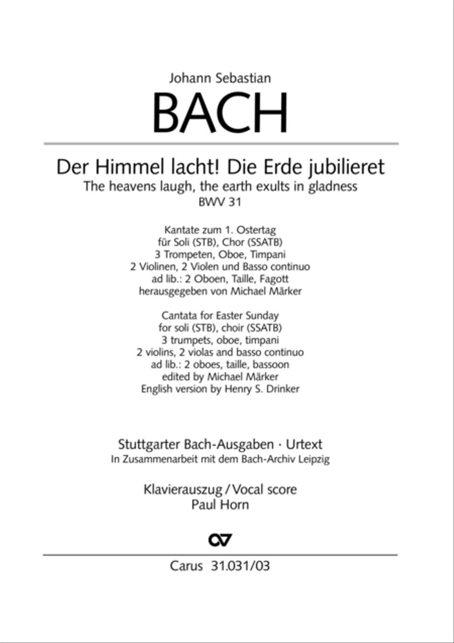 The heavens laugh, the earth exults in gladness (Der Himmel lacht! Die Erde jubilieret) STB scores gallery preview page 2