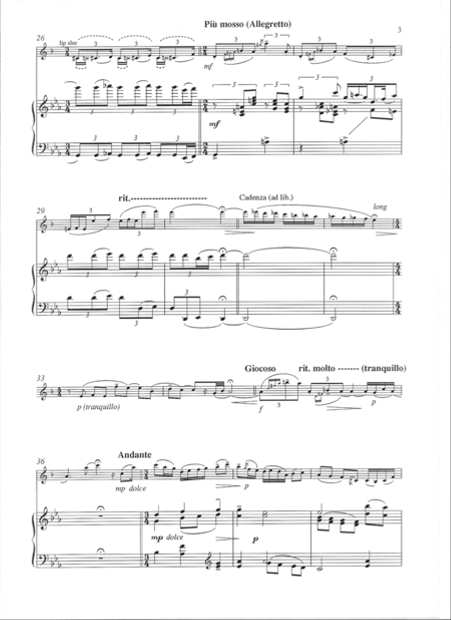 Harlequin Soprano Saxophone scores gallery preview page 4