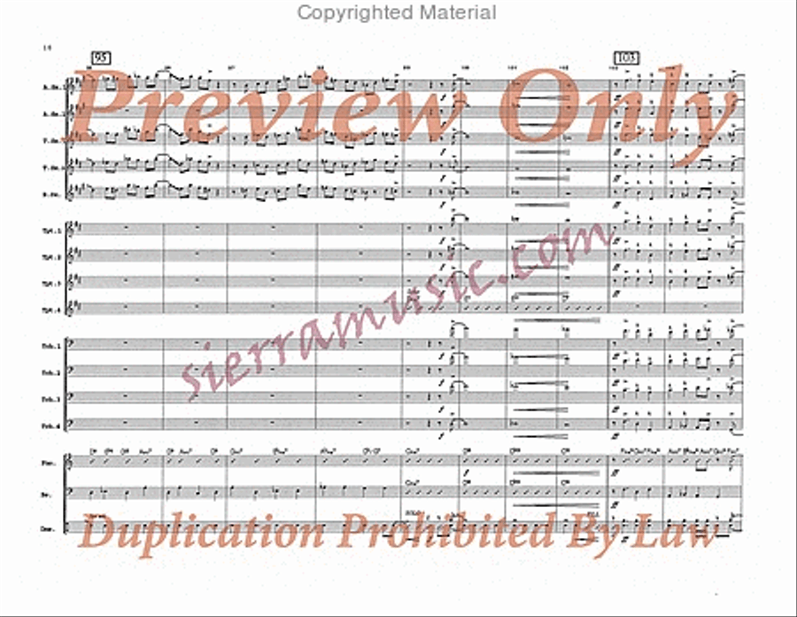 After You've Gone Big Band scores gallery preview page 11