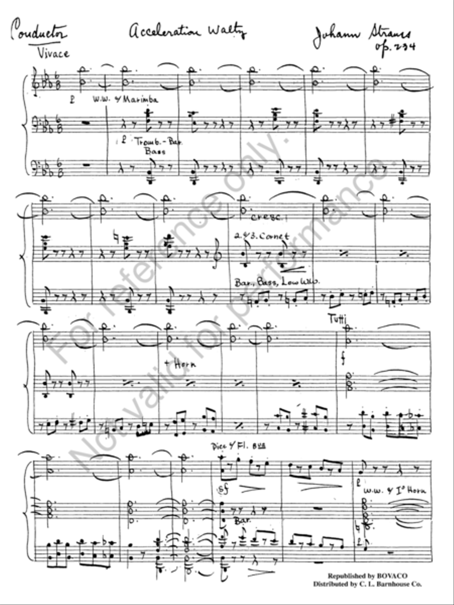 Acceleration Concert Band scores gallery preview page 4
