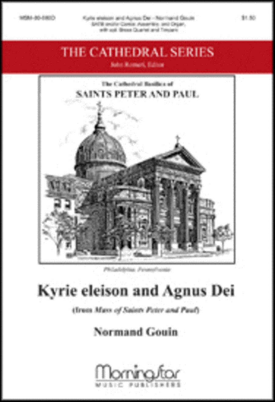 Kyrie eleison and Agnus Dei from Mass of Saints Peter and Paul 4-Part scores gallery preview page 1