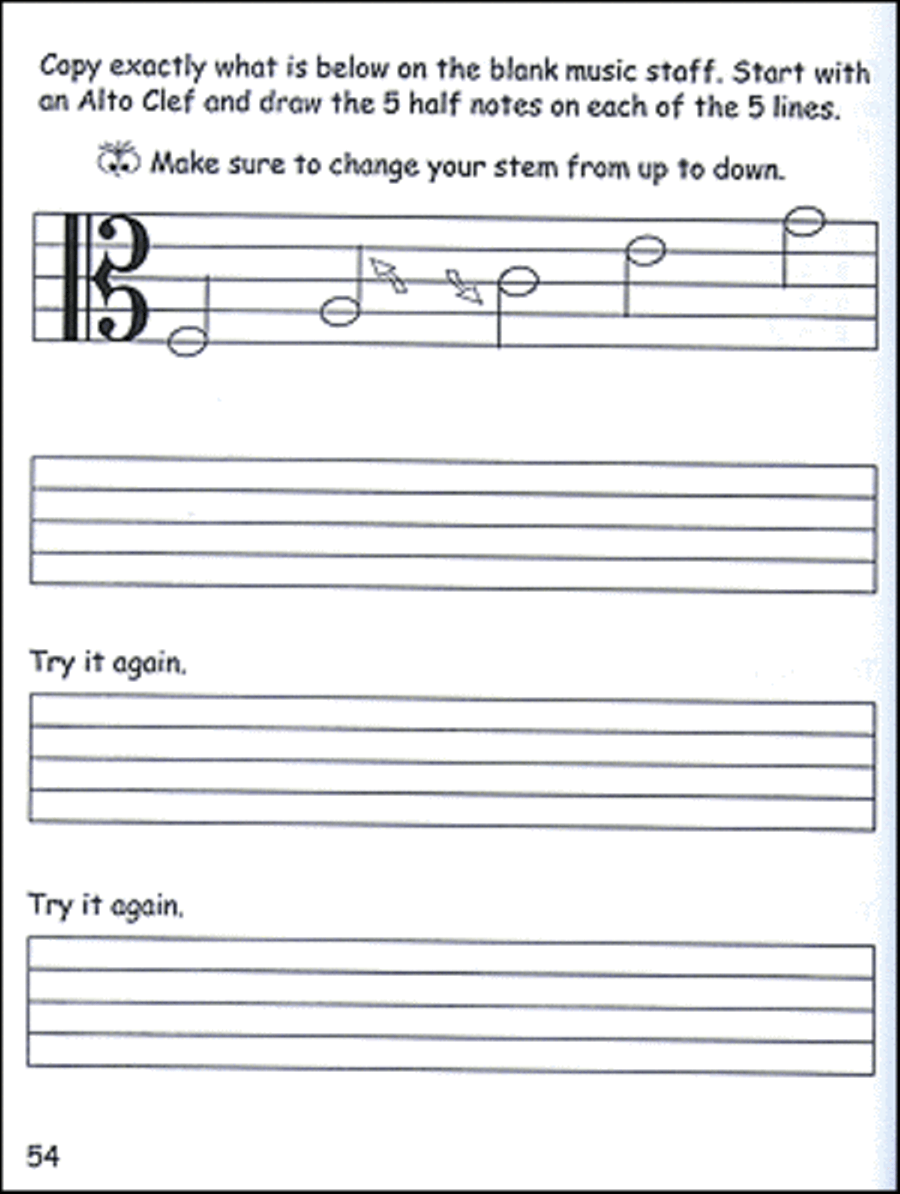 Beginner Viola Theory for Children, Book One Viola scores gallery preview page 3