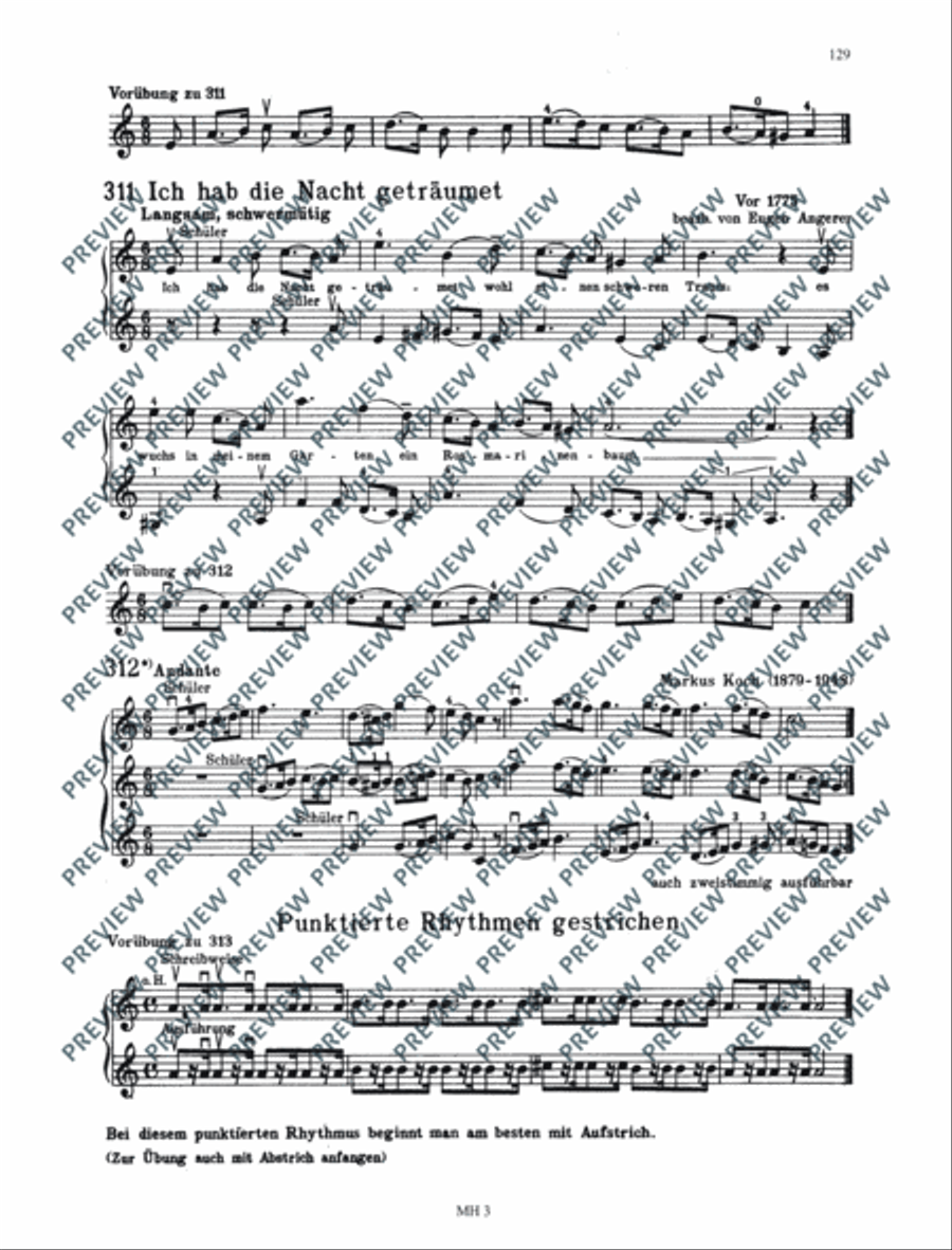 Das Geigenspiel Das Geigenspiel Violin scores gallery preview page 14