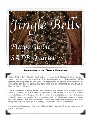 Jingle Bells for Flex SATB Quartet