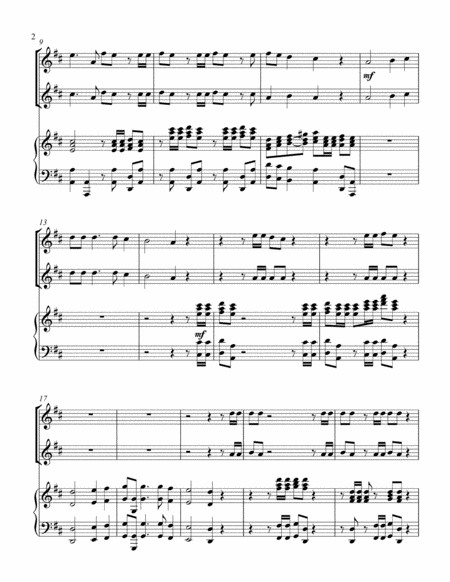 Hallelujah Chorus (treble C instrument duet) image number null