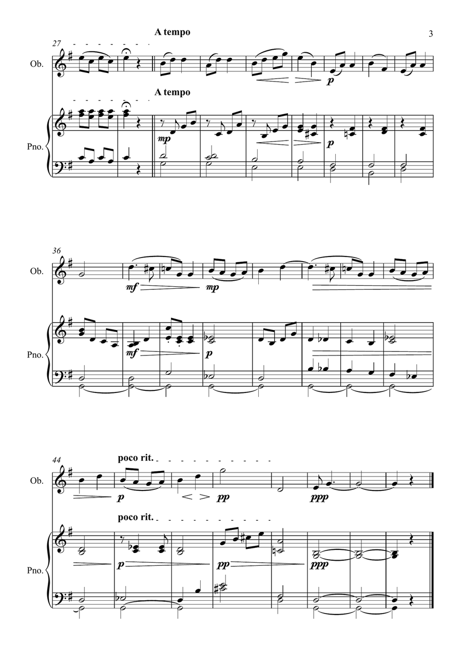 To a Wild Rose Piano scores gallery preview page 3
