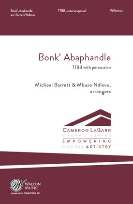 Book cover for Bonk' abaphandle (TTBB)