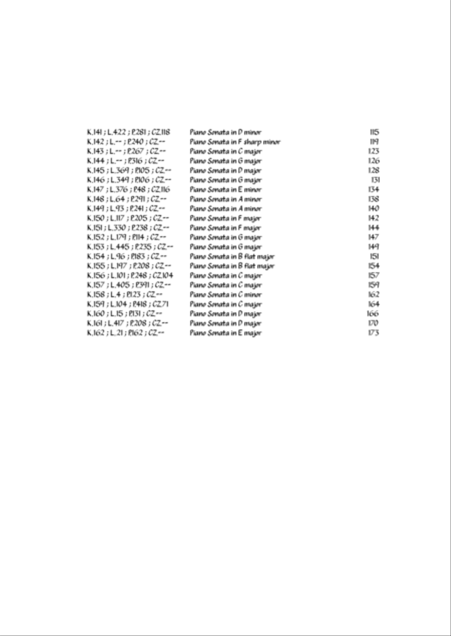 Scarlatti - Complete Piano Sonatas Vol.3 (K.112 - K.162) Piano Solo scores gallery preview page 3