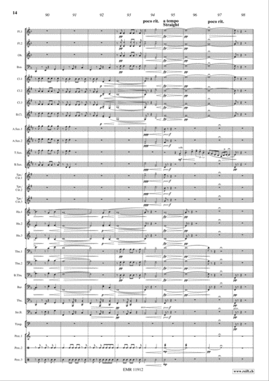 La Dolce Vita Concert Band scores gallery preview page 15