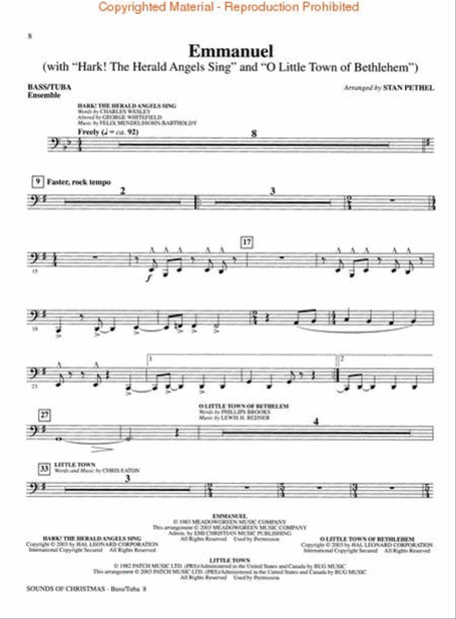 Sounds of Christmas Flute scores gallery preview page 4