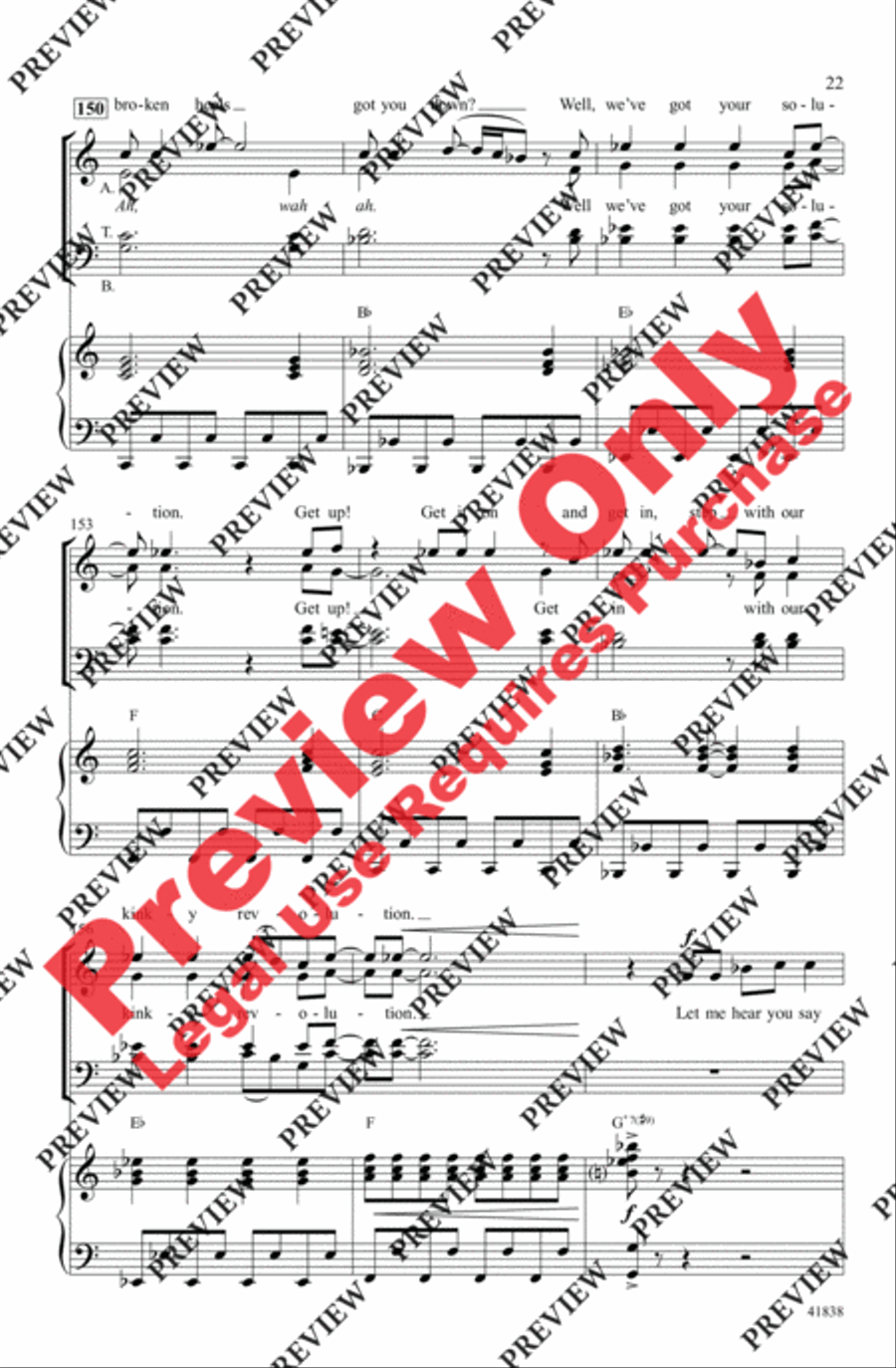 Kinky Boots - SoundTrax CD (CD only) Choir scores gallery preview page 21