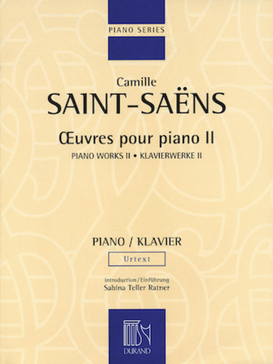 Camille Saint-Saens: Piano Works II