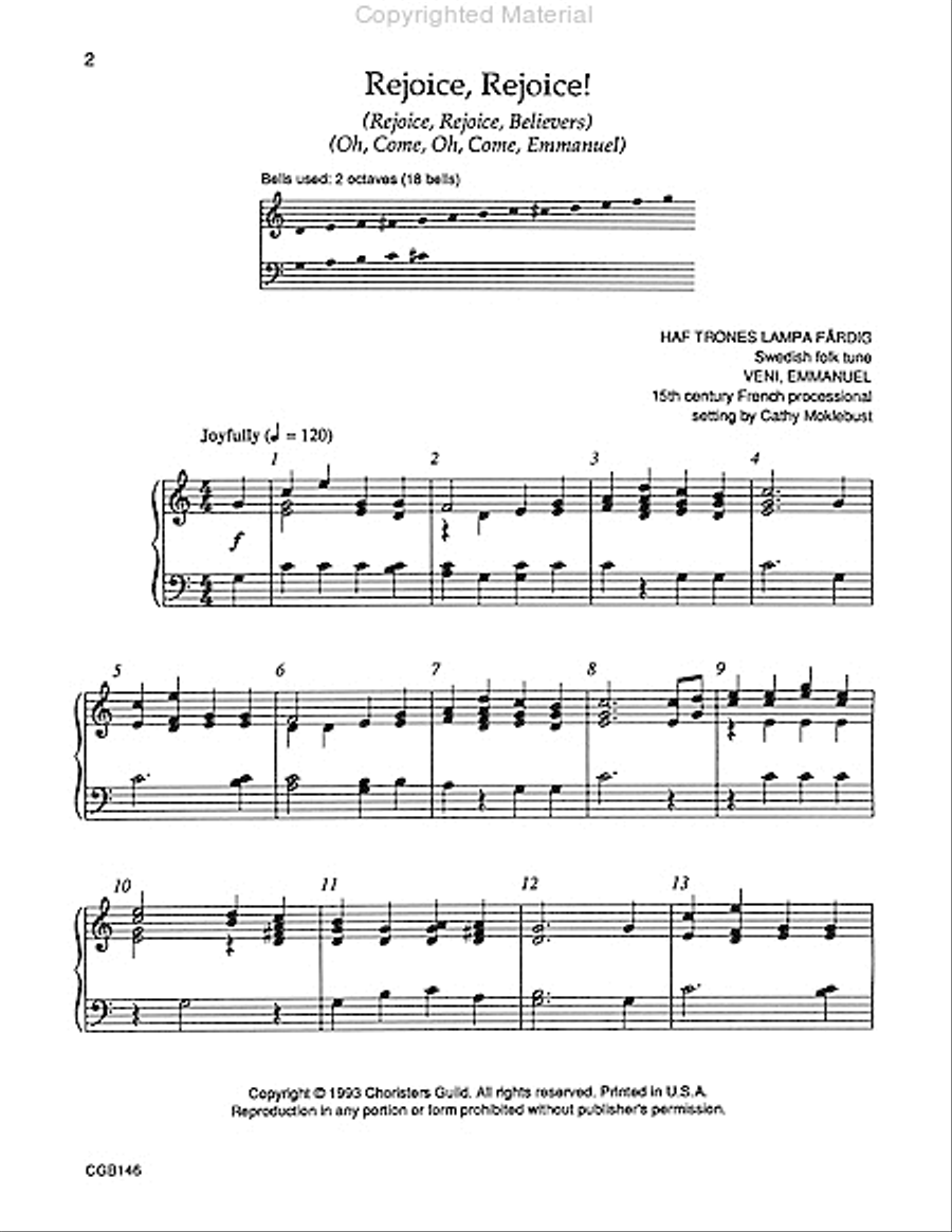 The Bells of Christmas: Four Advent/Christmas Pieces