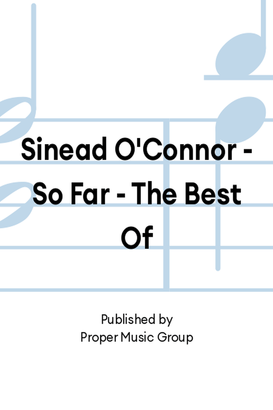 Sinead O'Connor - So Far - The Best Of Vinyl scores gallery preview page 1