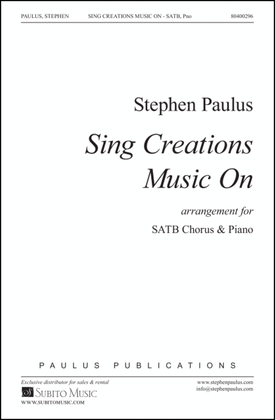 Book cover for Sing Creations Music On