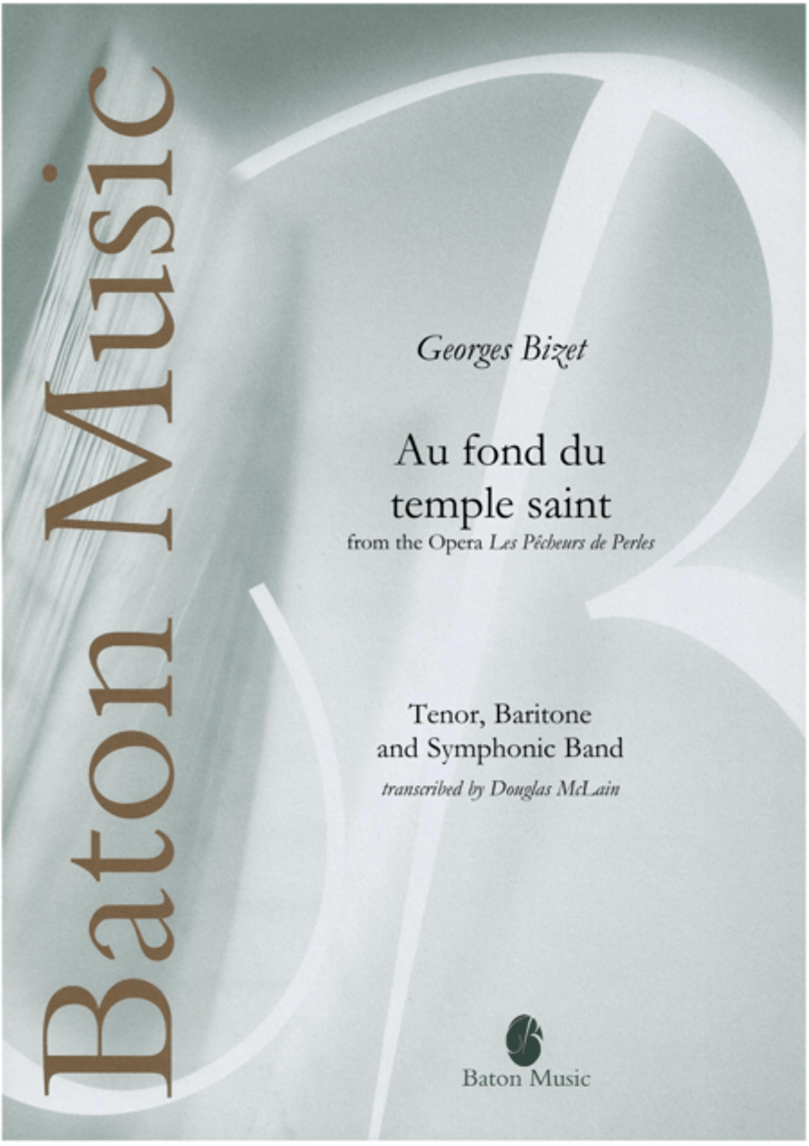 Au fond du temple saint Concert Band scores gallery preview page 1