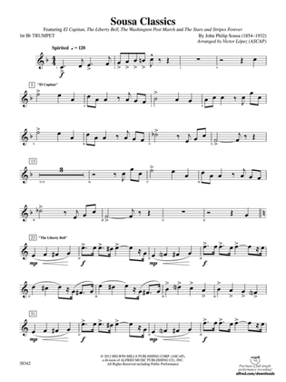 Sousa Classics: 1st B-flat Trumpet