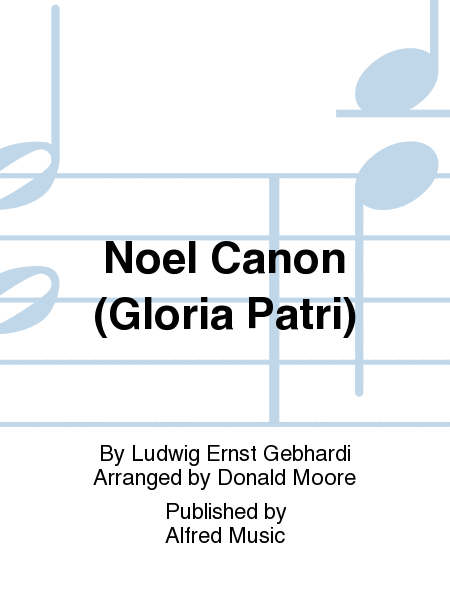Noel Canon (Gloria Patri) image number null
