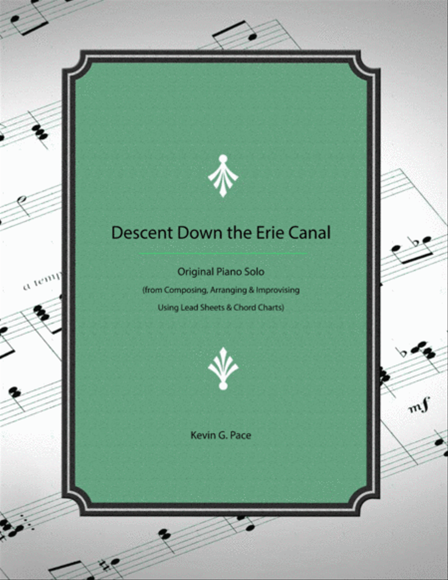 Descent Down the Erie Canal - how to develop a piano solo Piano Solo scores gallery preview page 1