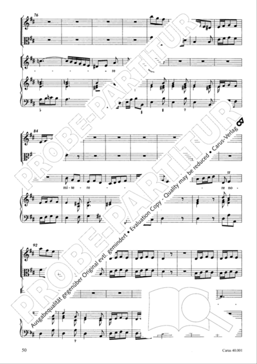 Gloria in D SSA scores gallery preview page 57