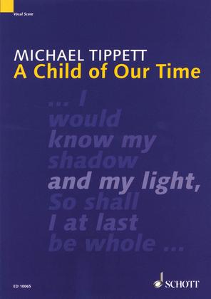 Book cover for A Child of Our Time