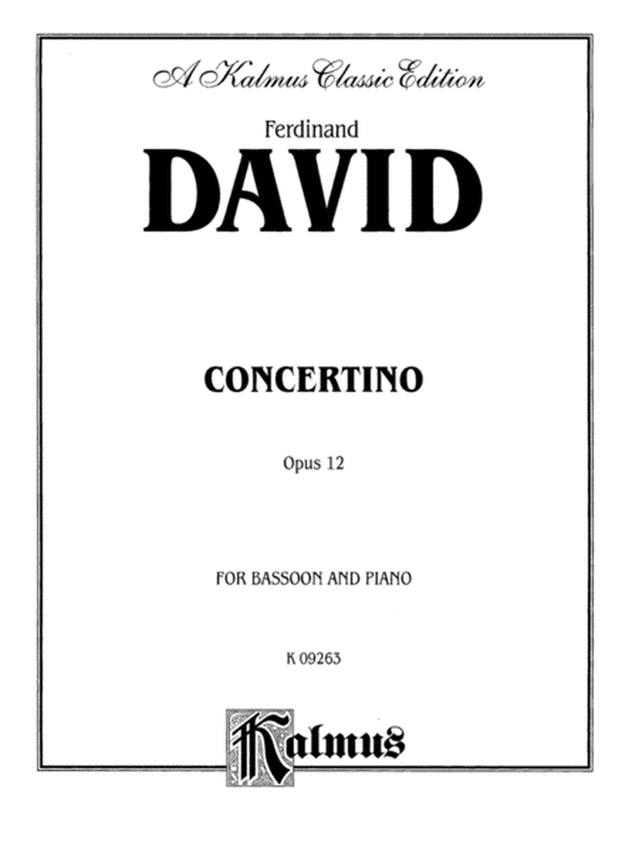 Concertino, Op. 12