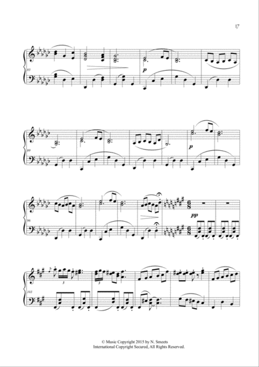 Genesis: I. The Garden of Eden Piano Solo scores gallery preview page 6