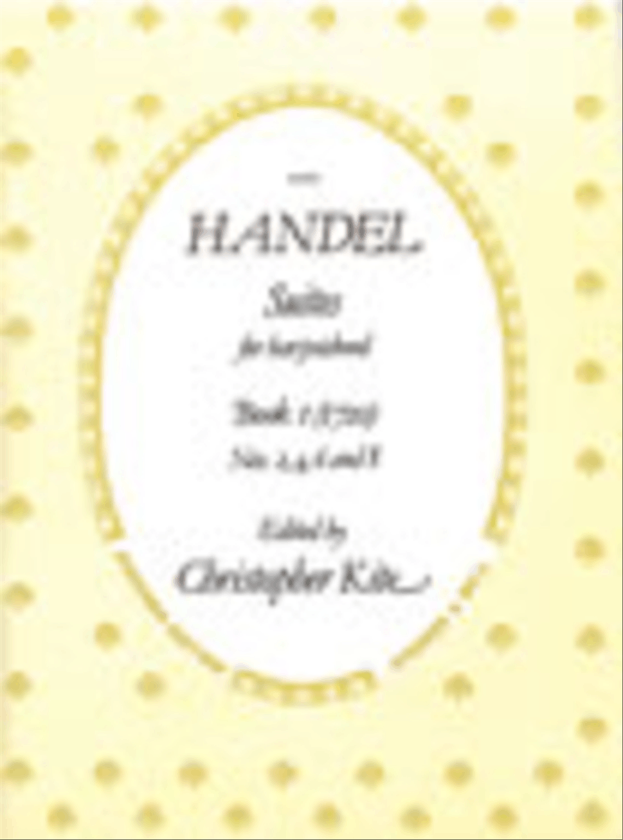 The Suites of 1720. Nos. 2, 4, 6 and 8 Piano Solo scores gallery preview page 1