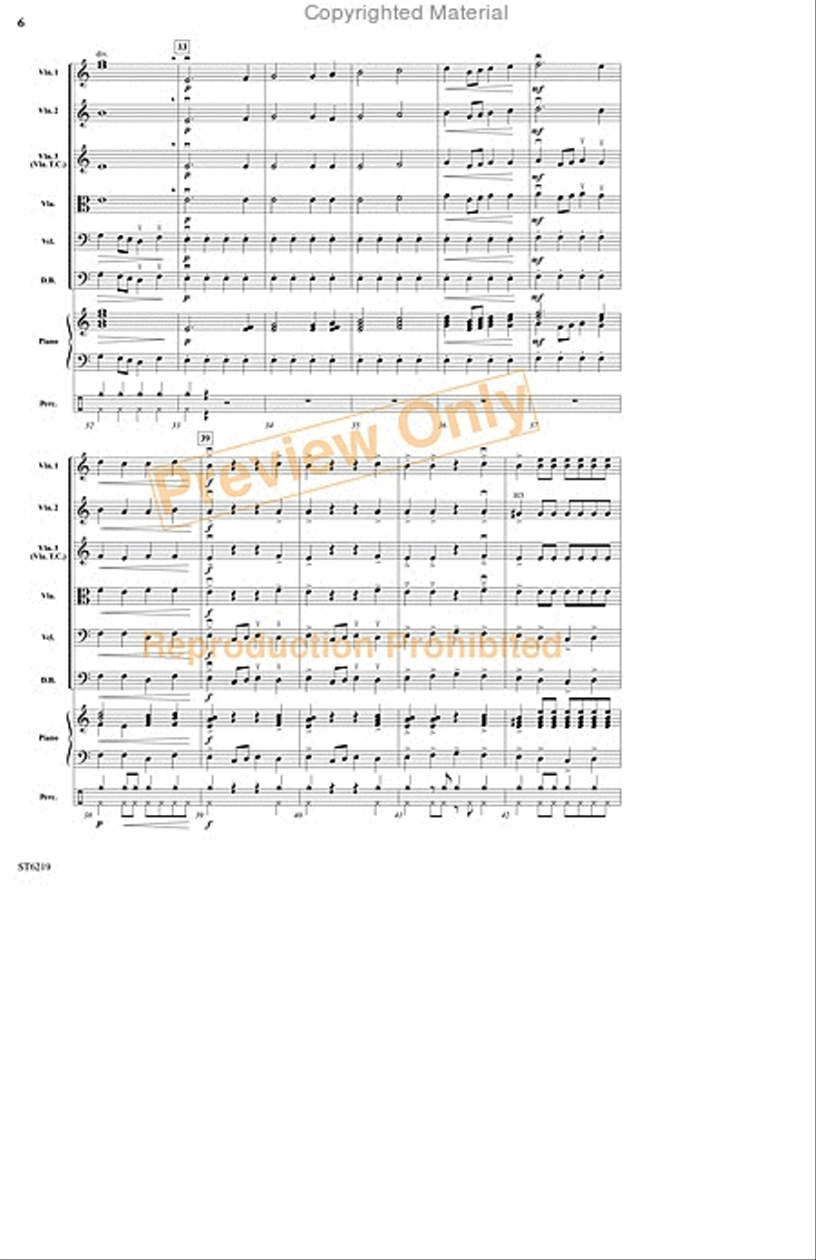 Phantom Train String Orchestra scores gallery preview page 5